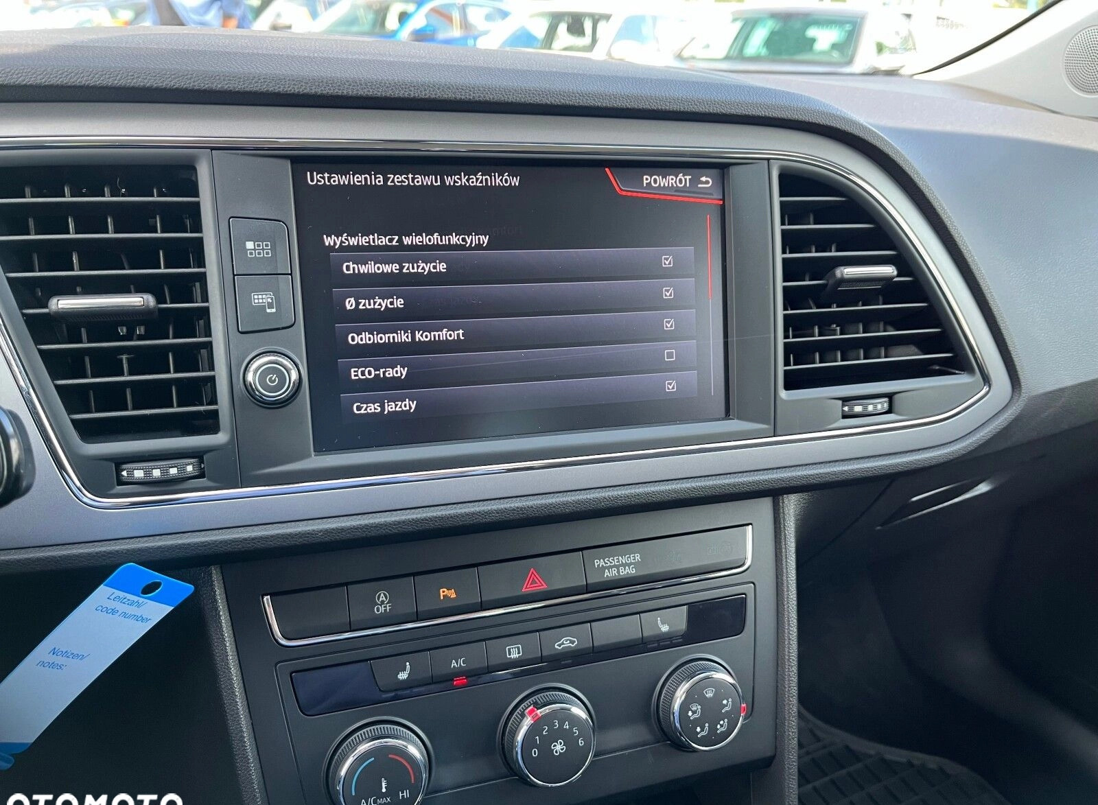 Seat Leon cena 53900 przebieg: 153276, rok produkcji 2019 z Żychlin małe 379